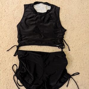 Black Two Piece Swimsuit
